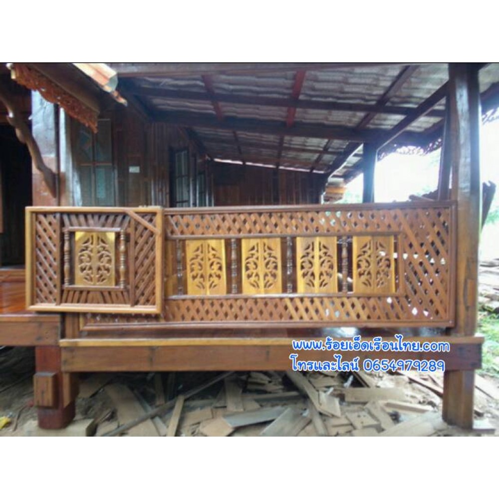 บ้านระเบียงข้างแบบที่2 ขนาด5.5×7 บ้านระเบียงข้างแบบที่2 ขนาด5.5×7